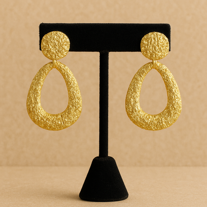 Teardrop Glam Earrings