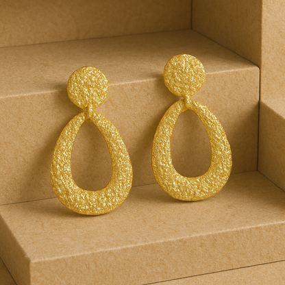 Teardrop Glam Earrings