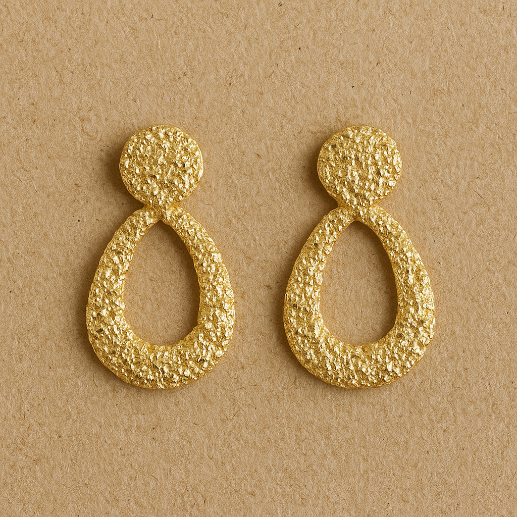 Teardrop Glam Earrings