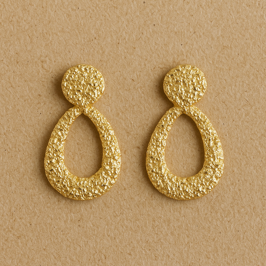 Teardrop Glam Earrings