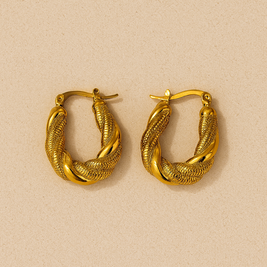 Textured Hoops