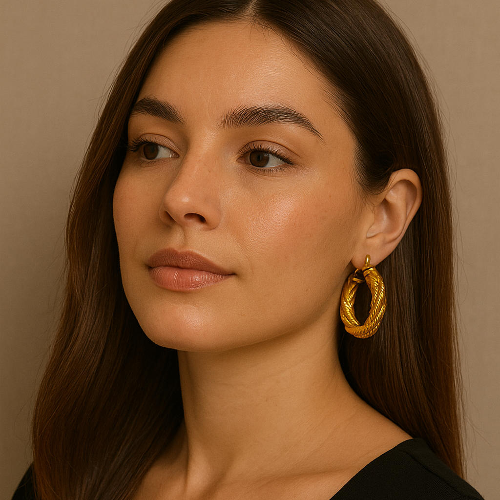 Textured Hoops