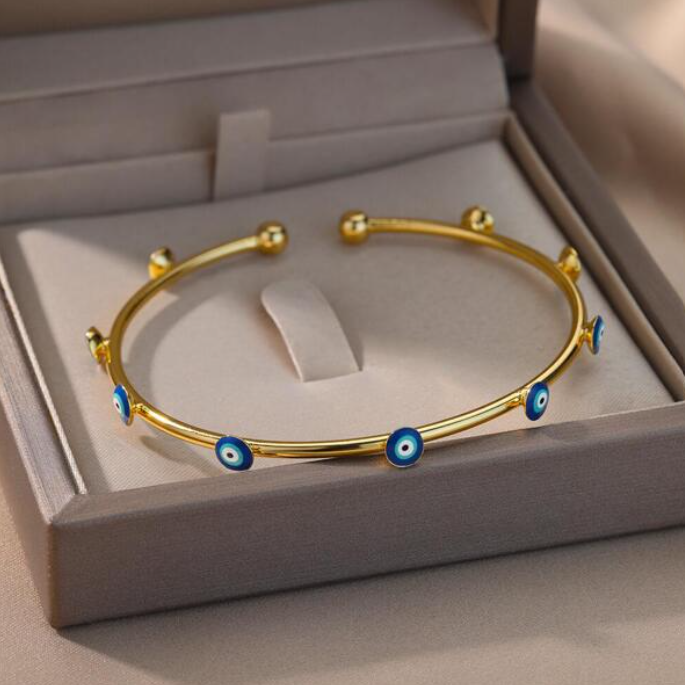 Quinn Evil Eye Bangle