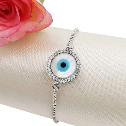 Round Evil Eye Bracelet