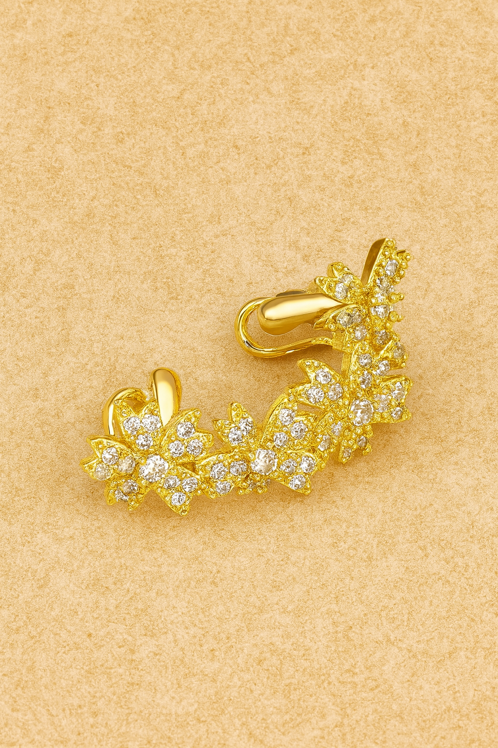 Flower Ear Cuff